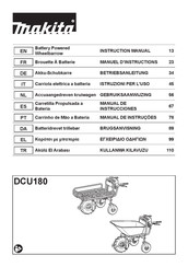 Makita DCU180 Gebruiksaanwijzing