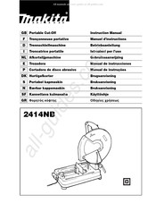 Makita 2414NB Gebruiksaanwijzing