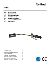 Toolland FT101 Gebruikershandleiding