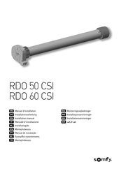 SOMFY RDO 60 CSI Installatiegids