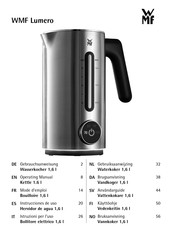 WMF Lumero Gebruiksaanwijzing