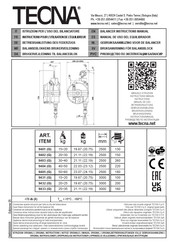 TECNA 9401G Gebruiksaanwijzing