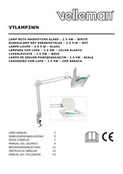 Velleman VTLAMP3WN Gebruikershandleiding