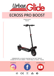 URBANGLIDE ECROSS PRO BOOST Handleiding