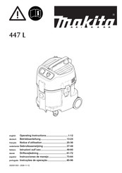 Makita 447 L Gebruiksaanwijzing