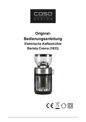 CASO DESIGN Barista Crema Handleiding