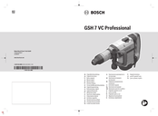 Bosch Professional GSH 7 VC Oorspronkelijke Gebruiksaanwijzing