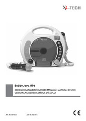 X4-TECH Bobby Joey MP3 Gebruiksaanwijzing