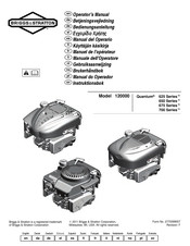 Briggs & Stratton Quantum 675 Series Gebruiksaanwijzing