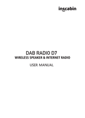 inscabin DAB RADIO D7 Gebruiksaanwijzing