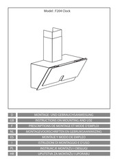 AIRFORCE F204 Clock Gebruiksaanwijzing