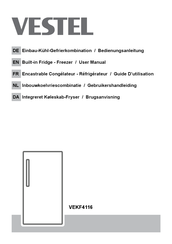 VESTEL VEKF4116 Gebruikershandleiding