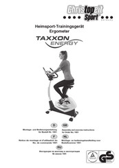 Christopeit Sport TAXXON ENERGY Montage- En Bedieningshandleiding