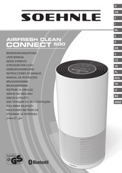 Soehnle AIRFRESH CLEAN CONNECT 500 Gebruiksaanwijzing