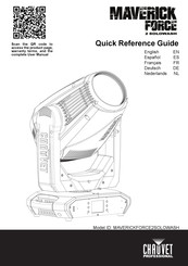 Chauvet Professional MAVERICK FORCE 2 SOLOWASH Beknopte Handleiding
