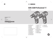 Bosch GSB Professional 12V-30 Oorspronkelijke Gebruiksaanwijzing