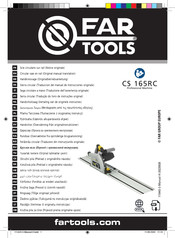 Far Tools CS 165RC Instructies