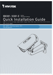 Vivotek IB8381-E Snelle Installatiehandleiding