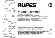 Rupes SR200AE Vertaling Van De Originele Gebruiksaanwijzing