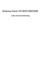 Acer Extensa Series Gebruikershandleiding