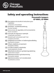 Chicago Pneumatic CP 0004 Bedienings- En Veiligheidshandleiding