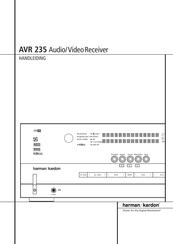 Harman Kardon AVR 235 Handleiding