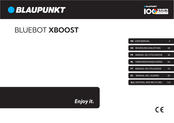 Blaupunkt Bluebot XBOOST Gebruikershandleiding