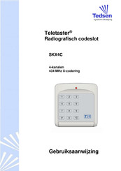 Tedsen Teletaster SKX4C Gebruiksaanwijzing