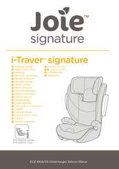 Joie i-Traver signature Instructiehandleiding