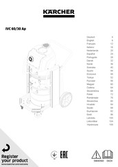 Kärcher IVC 60/30 Ap Originele Gebruiksaanwijzing