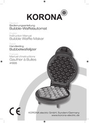 KORONA electric 41005 Handleiding