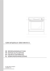 Amica EBSX 949 610 S Gebruikershandleiding