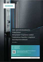 Siemens KF L Series Gebruiksaanwijzing