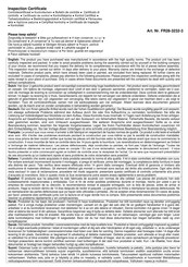 Palmako FR28-3232-3 Installatiegids