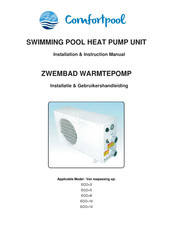 COMFORTPOOL ECO+12 Installatie- En Gebruikershandleiding