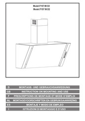 LIBRETTO F157 50 D2 Montagevoorschrift En Gebruiksaanwijzing