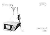 W&H Piezomed SA-320 Gebruiksaanwijzing