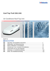 HOUGHTON Webasto Cool Top Trail 24G Bedienings- En Installatiehandleiding