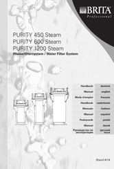 Brita PURITY 1200 Steam Handboek