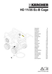 Kärcher HD 11/35 Ec-B Cage Handleiding