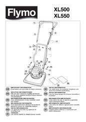 Flymo XL500 Belangrijke Informatie