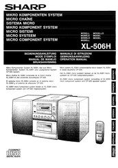 Sharp CP-505 Gebruiksaanwijzing