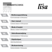 HumanTechnik lisa Gebruiksaanwijzing