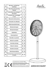 Casa Fan AIROS ECO SILENT Gebruiksaanwijzing