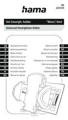 Hama 00201519 Gebruiksaanwijzing