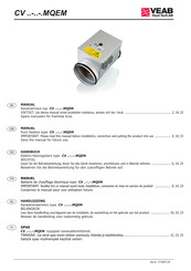 VEAB CV 1MQEM Series Handleiding