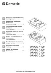 Dometic ORIGO A200 Gebruiksaanwijzing