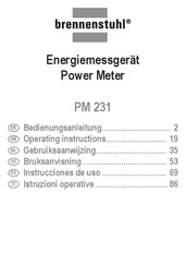 brennenstuhl PM 231 Gebruiksaanwijzing