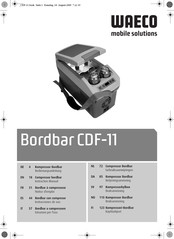 Dometic Waeco Bordbar CDF-11 Gebruiksaanwijzingen