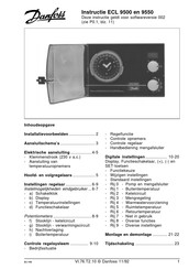 Danfoss ECL 9550 Instructie